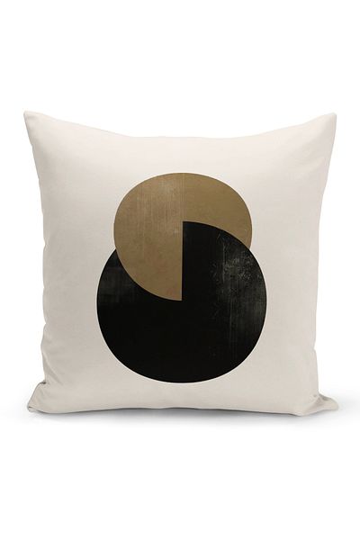 Bertille Home Σειρά Minimalist Digital Printed Κάλυμμα μαξιλαριού διπλής όψης