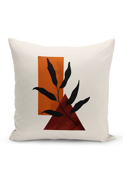 Bertille Home Σειρά Minimalist Digital Printed Κάλυμμα μαξιλαριού διπλής όψης