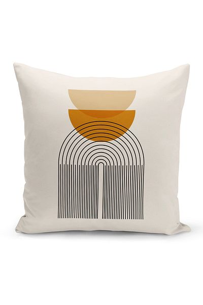 Bertille Home Σειρά Minimalist Digital Printed Κάλυμμα μαξιλαριού διπλής όψης