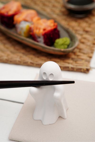 sin istanbul White Mini Ghost Chopstick Holder