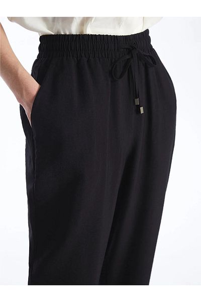 LC Waikiki LCWAIKIKI Classic - Carrot Cut Elastic Waist Women's Trousers