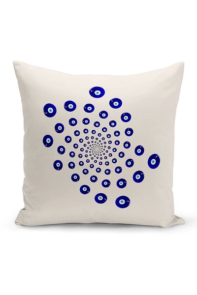 Bertille Home Κάλυμμα μαξιλαριού Evil Eye (Κάλυμμα μαξιλαριού για το κακό μάτι)
