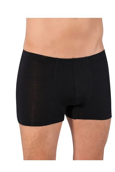 by İGP Bamboo Men's Boxer Briefs - Black, Soft and Comfortable