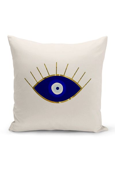 Bertille Home Κάλυμμα μαξιλαριού Evil Eye (Κάλυμμα μαξιλαριού για το κακό μάτι)