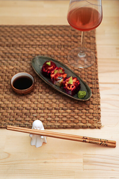 sin istanbul White Mini Ghost Chopstick Holder