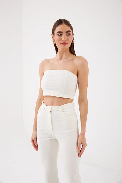 NOK İSTANBUL Nok Star Series Bustier Ecru