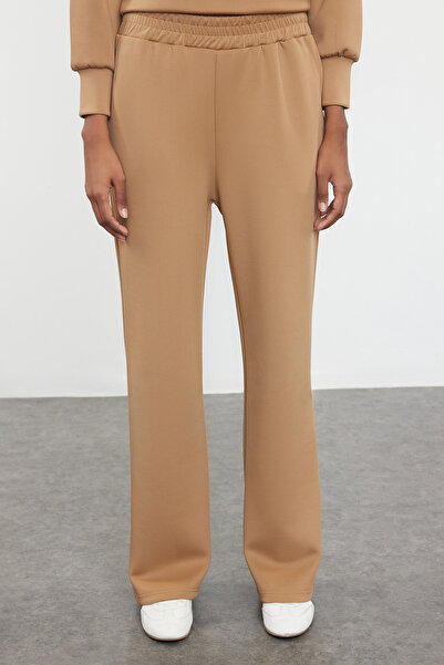 Trendyol Modest Scuba Fabric Mink Collar Bottom-Top Set - TCTAW25US00084