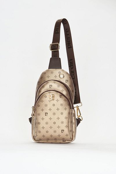 Pierre Cardin Geantă de umăr pentru femei Monogram auriu 05PO22Y1535