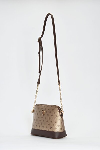 Pierre Cardin Gold Monogram Γυναικεία Τσάντα Ώμου 05PO22Y1529