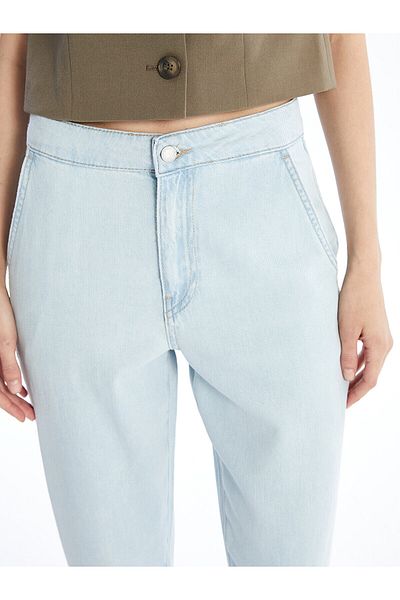 LC Waikiki Mercury Skinny Fit Damen-Jeanshose – bequemer Schnitt