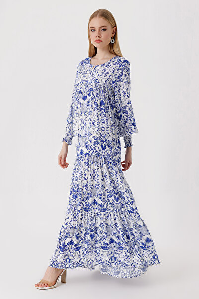 Bigdart 1947-es mintás hosszú ruha - A.saks