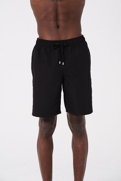 C&City Lange schwarze Seeshorts für Herren – Modell 2206