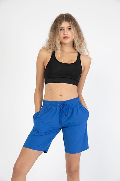 C&City Große Lycra-Badeshorts für Damen C1850 Saks