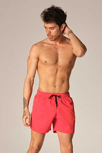 C&City K-149 Men's Swim Shorts Red