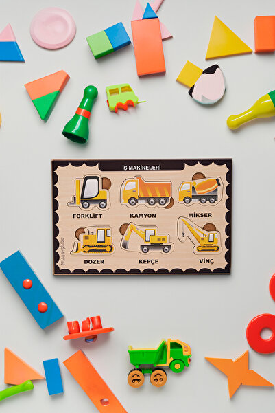 printkonsept لغز خشبي للعثور على المكونات - لغز سيارات الأعمال الخاصة بي