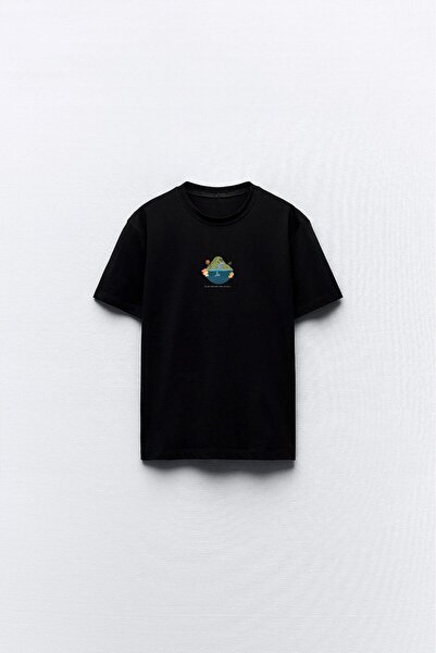 The Champ Clothing Чорна жіноча футболка з написом «Не працюйте більше, дякую»