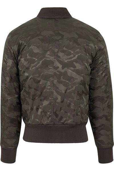 Urban Classics Bomberjacke mit Camouflage-Muster für Herren