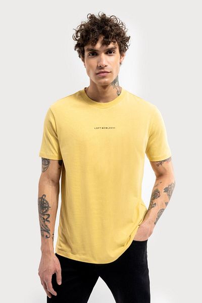 Loft Yellow Men T Shirts Styles Prices Trendyol