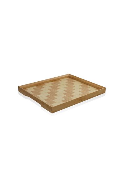 The Mia 31x25 Cm Wicker Tray - Tps0066