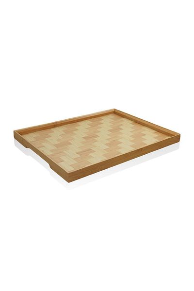 The Mia 40x31 Cm Wicker Tray - Tps0065