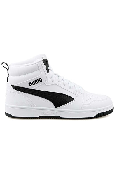 Puma Rebound V6 392326-02 Jordan Boğazlı Unisex Spor Ayakkabı Beyaz