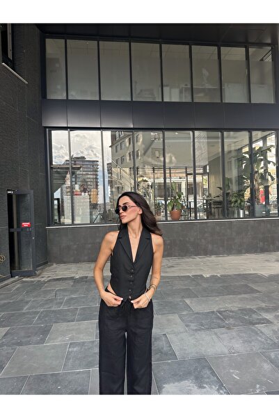 gdkdesignstudıo siyah yelek
