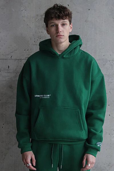 MODAGEN Unisex Nefti Green Oversize-Sweatshirt aus 100 % Baumwolle