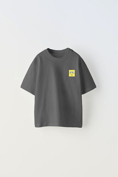The Champ Clothing Smoked Spongebob Printed Children's T-Shirt