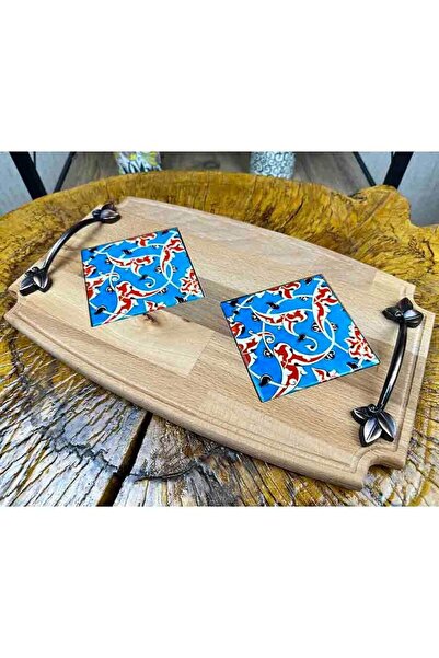 Çini Evi New Home Gift - Wooden Tray Set