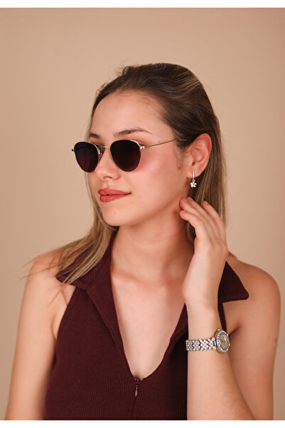 AR COLLECTİON Unisex Metal Polarized Sunglasses - Ar48 C13