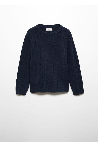 MANGO Kids Strickpullover - Strickdetail
