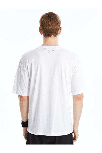 LC Waikiki Muhammad Ali bedrucktes Dry-Tech-T-Shirt für Herren – Rundhalsausschnitt, kurze Ärmel