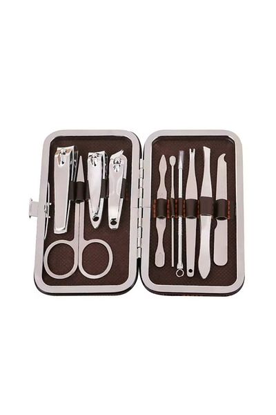 Svetit 10-Piece Manicure Pedicure Set with Stainless Bag