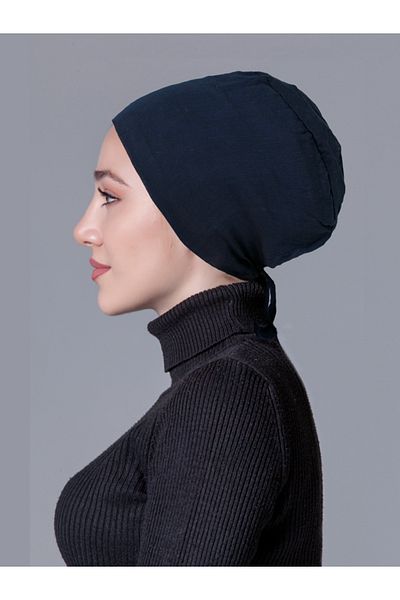 nanak Navy Blue Non-Slip Muslin Bone