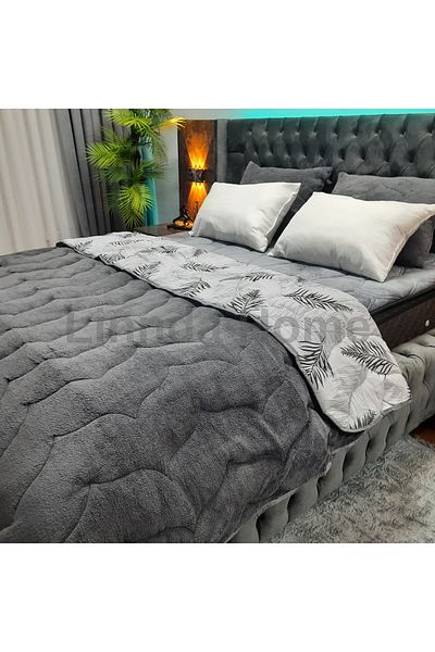 Linnda Home هدية كيس وسادة لحاف ويلسوفت مزدوج الجوانب