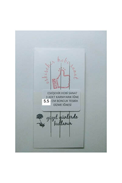 Eskişehir hobi sanat Ac Miyuki de 5,5 cm - 3 bucăți de mărgele Karnıyarık