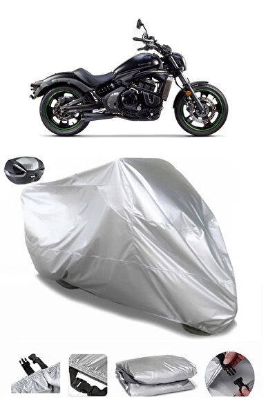 AUTOLION Kawasaki Vulcan S - مشمع دراجة نارية، حقيبة خلفية متوافقة