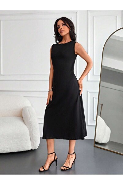 LİVE SPORT 120 Cm Women's Long Cotton Dress - Pack of 2 Combinationzon Underwear