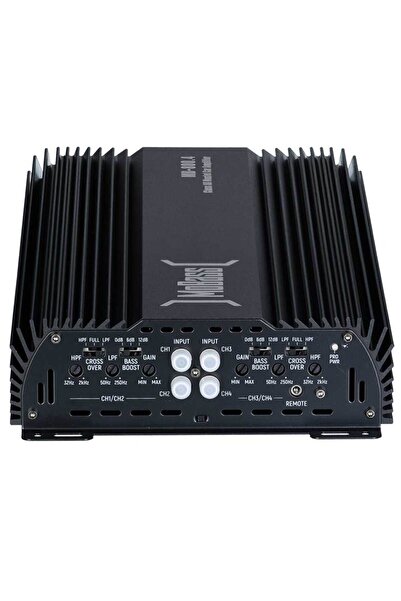 MOBASS 4 Kanal 800 W Bass Kontrollü Oto Amfi Mb-800.4