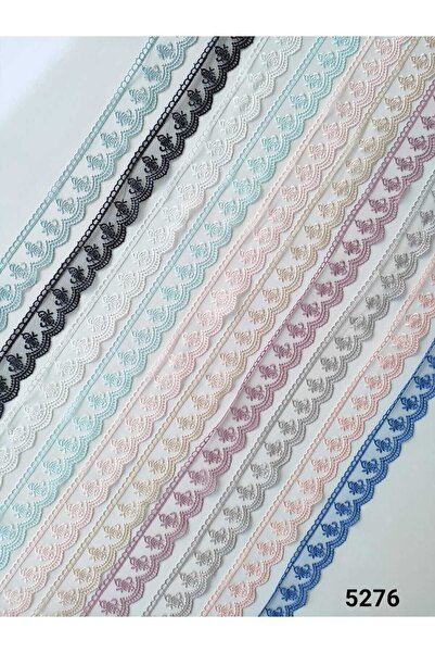 sarra 4 Cm Rose Guipure - 9m / 5276 - Pudra