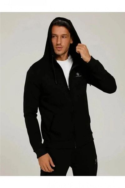 lumberjack A10134963708010 101349637 M-sn72 Basic Fz Hod 3fx Men's Sweat Black