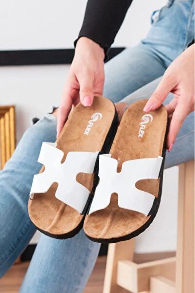 BERCHILL 2-Piece Women's Non-Slip Street Beach Bathroom Summer Casual Slippers