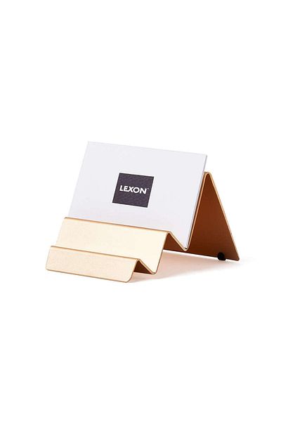 Lexon City Ld137d9 Card Stand Gold