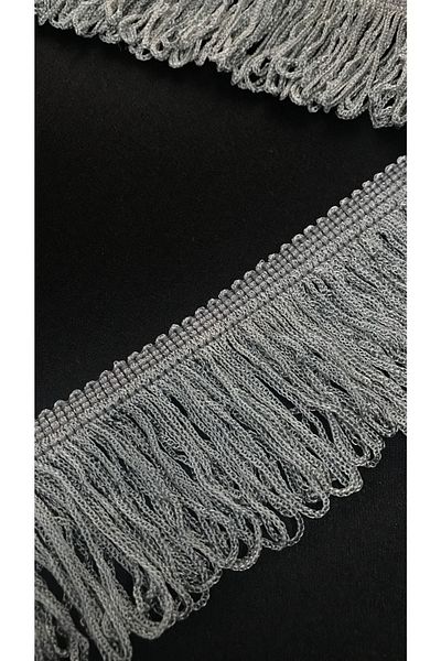 Ozpas Gray Fringe Strip - 6 Cmx 3 Mt.