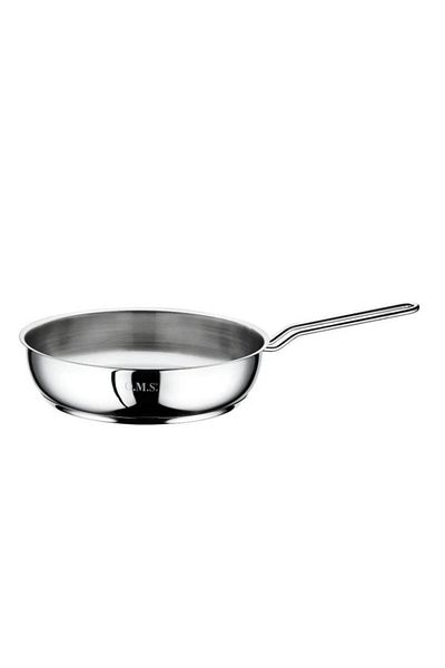 OMS 22 x 6 cm Steel Pan Without Lid