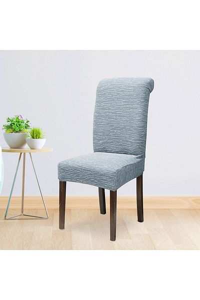 Faiend Stretch Elastic Lycra Εύκαμπτο κάλυμμα καρέκλας Κάλυμμα καρέκλας Jacquard απλό σχέδιο (μονό)
