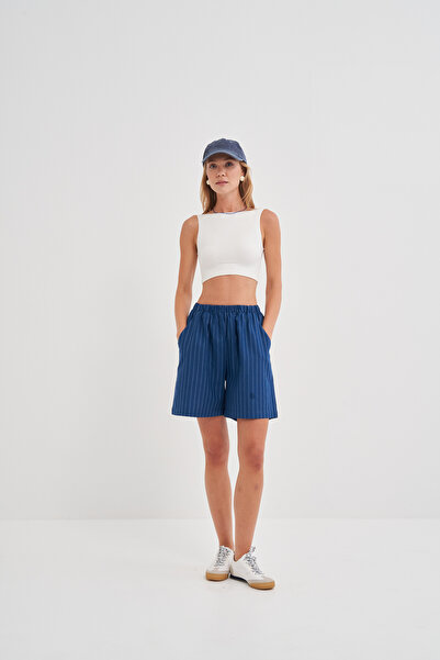 COLORDS Kadın Çizgili Şort