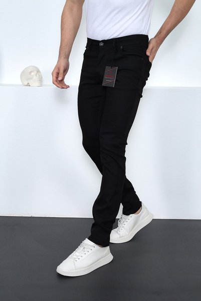 ENZİM JEANS Slim Fit Düz Cep Chino Erkek Keten Pantolon