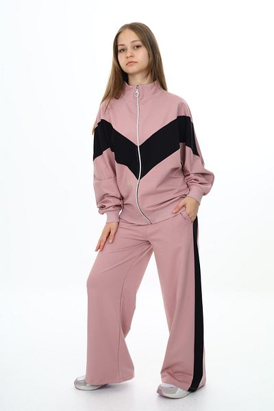 Asortix 100% Cotton Long Sleeve Tracksuit Set for Girls