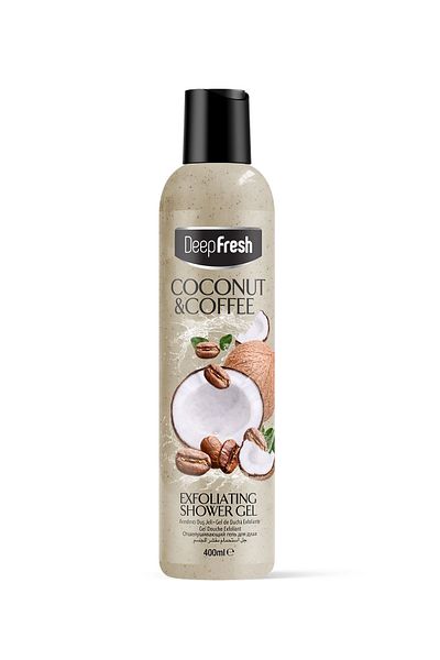 Deep Fresh Coconut and Coffee Color 400 ml Purifying Shower Gel